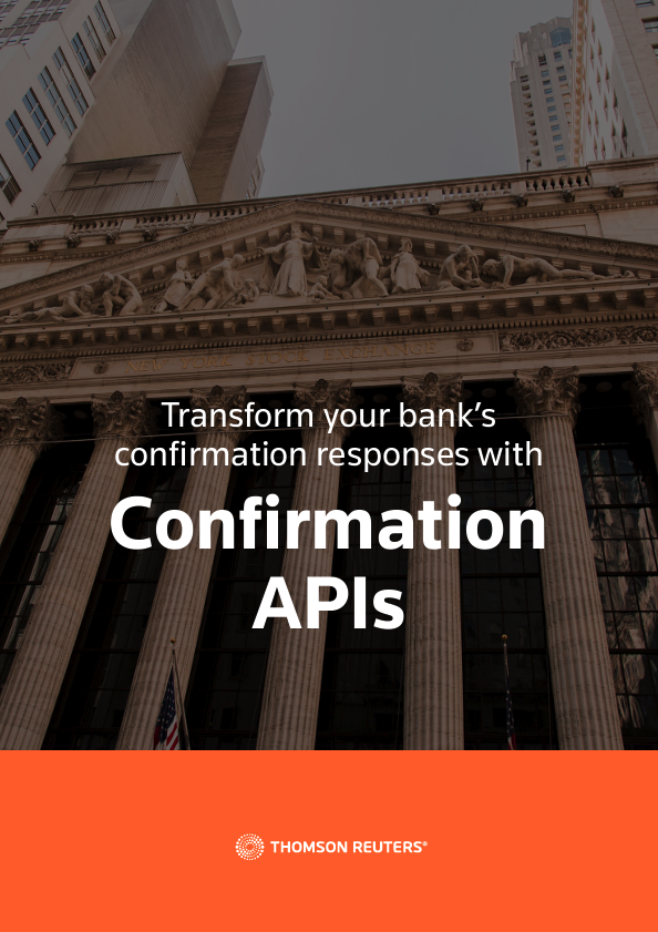Confirmation APIs Guide Cover Page