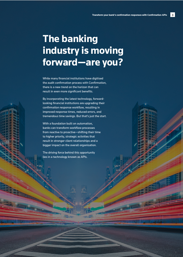 The banking industry is moving forward- are you? Page